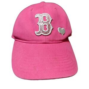 Boston Red Sox ('47 Brand) Adjustable Strap Rose Pink women's very cool